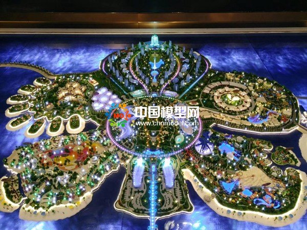 海花島沙盤(pán)模型精彩賞析