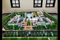 安康中學(xué)新、老校區(qū)建設(shè)沙盤模型建成